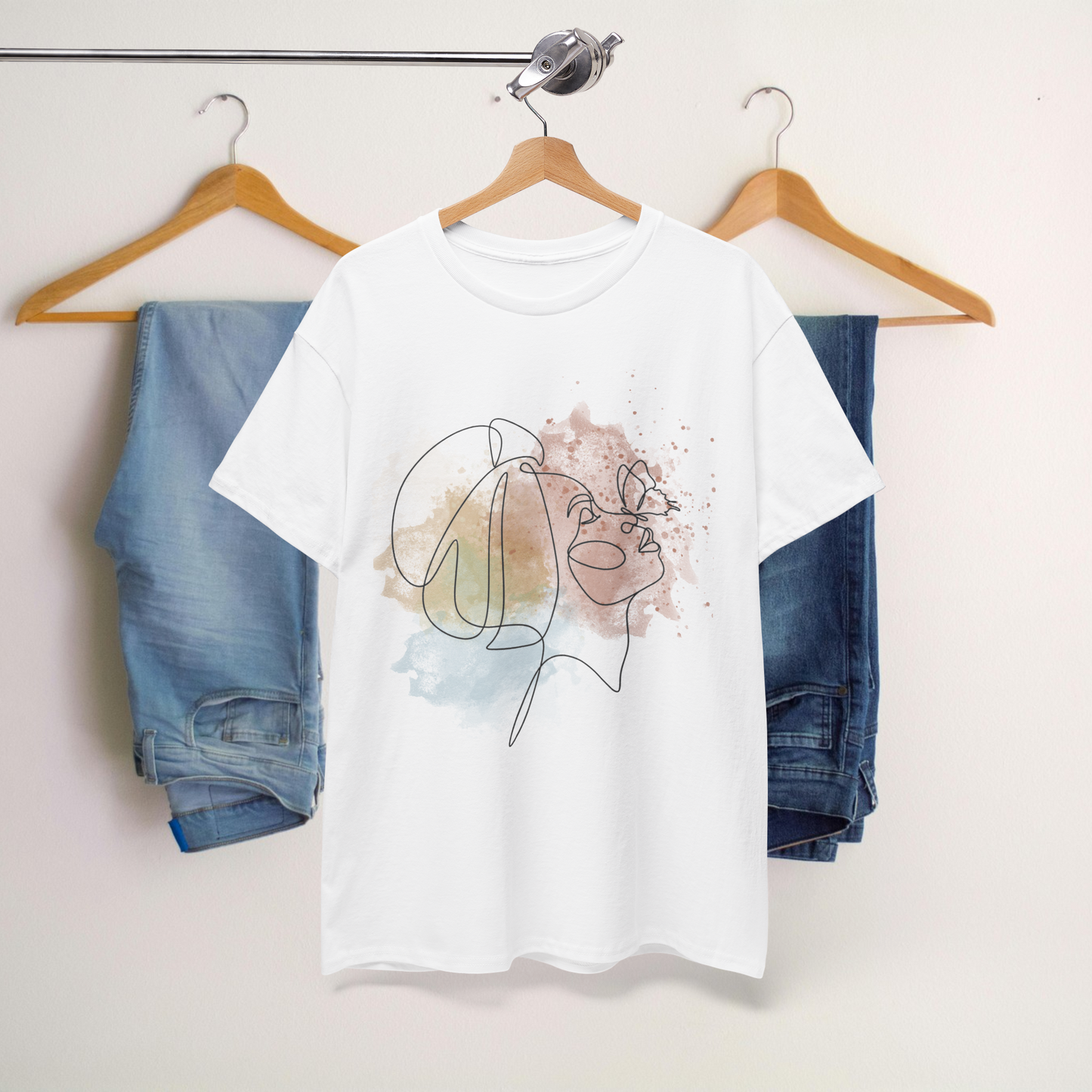 Butterfly White Tees