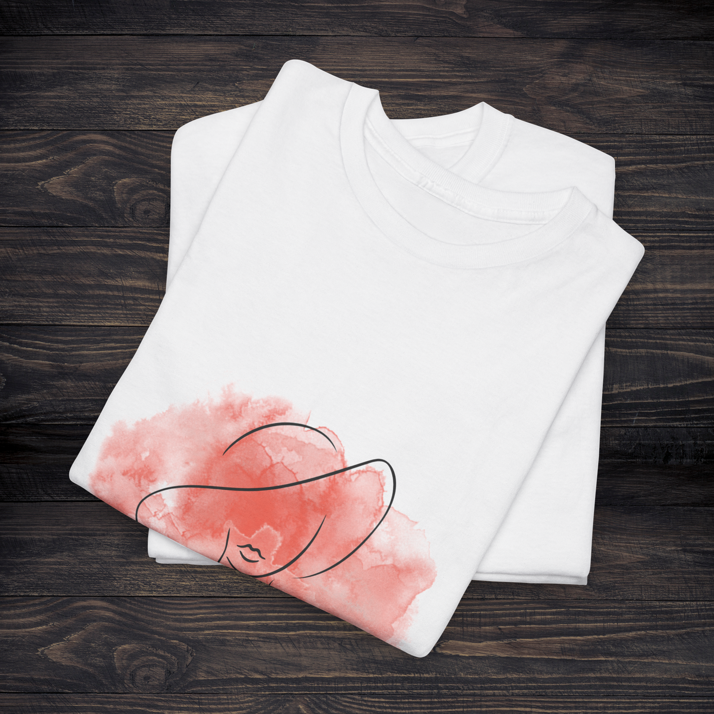 Cute Hat White Tees