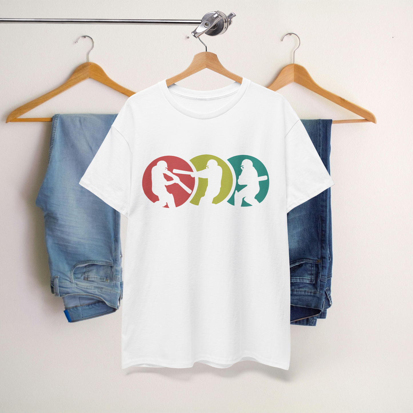 Cricket Action White Tees