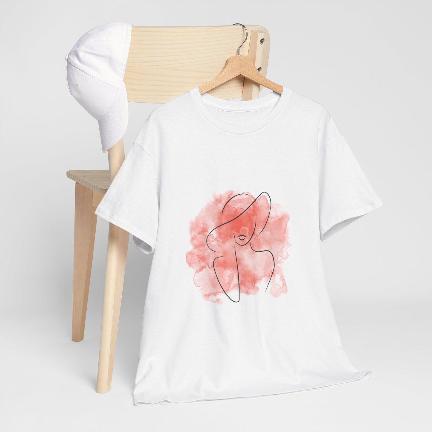 Cute Hat White Tees