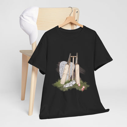Cricket Field Black Tees